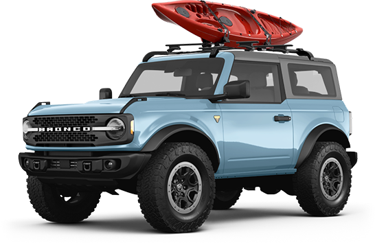 Ford Bronco with accessories